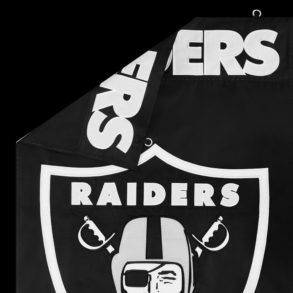 Las Vegas Raiders Applique Banner Flag