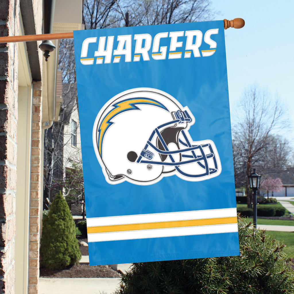 Los Angeles Chargers Applique Banner Flag