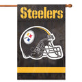 Pittsburgh Steelers Applique Banner Flag