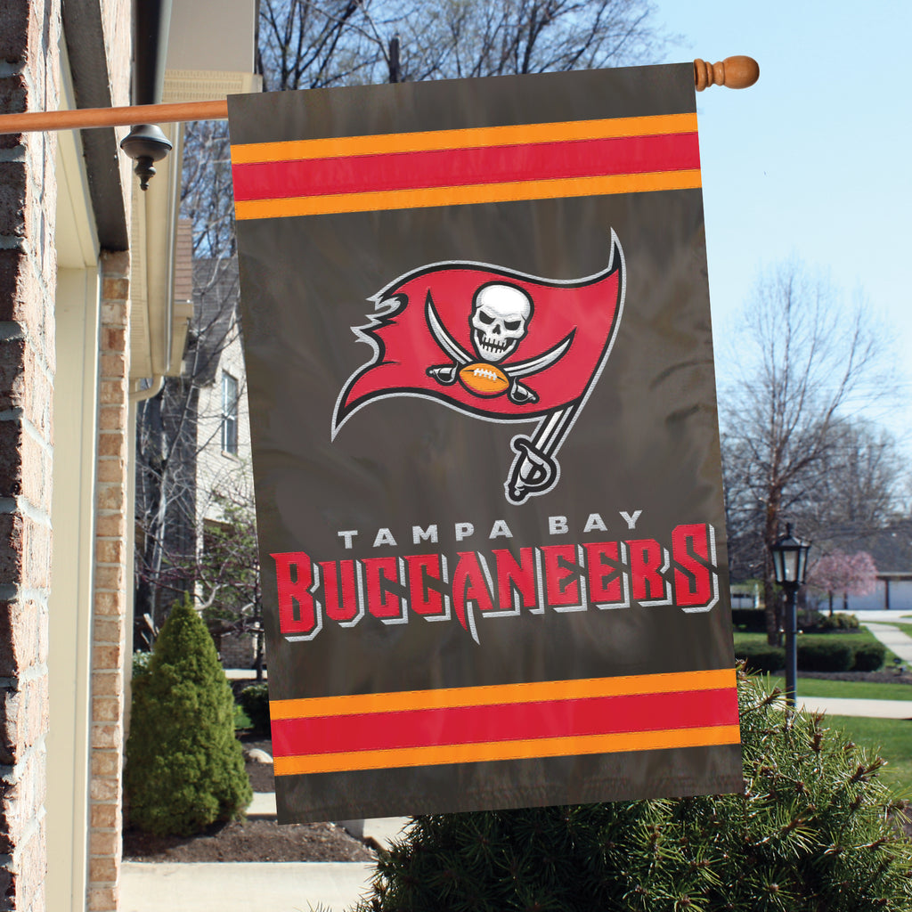 Tampa Bay Buccaneers Applique Banner Flag