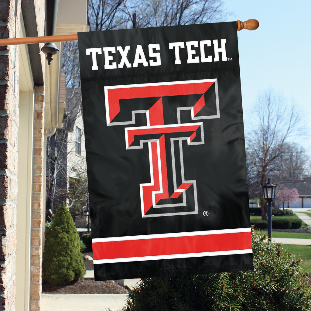 Texas Tech Red Raiders Applique Banner Flag