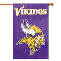 Minnesota Vikings Applique Banner Flag