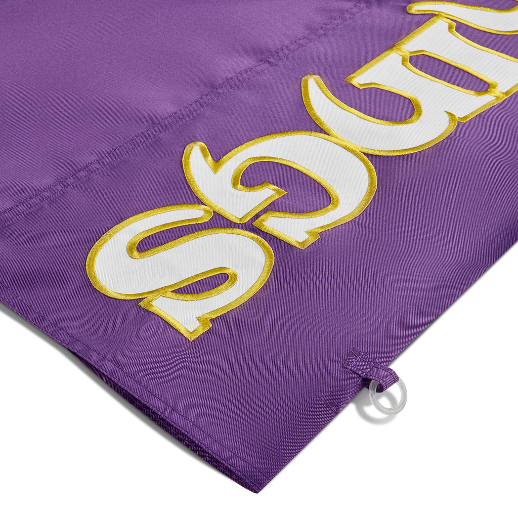 Minnesota Vikings Applique Banner Flag