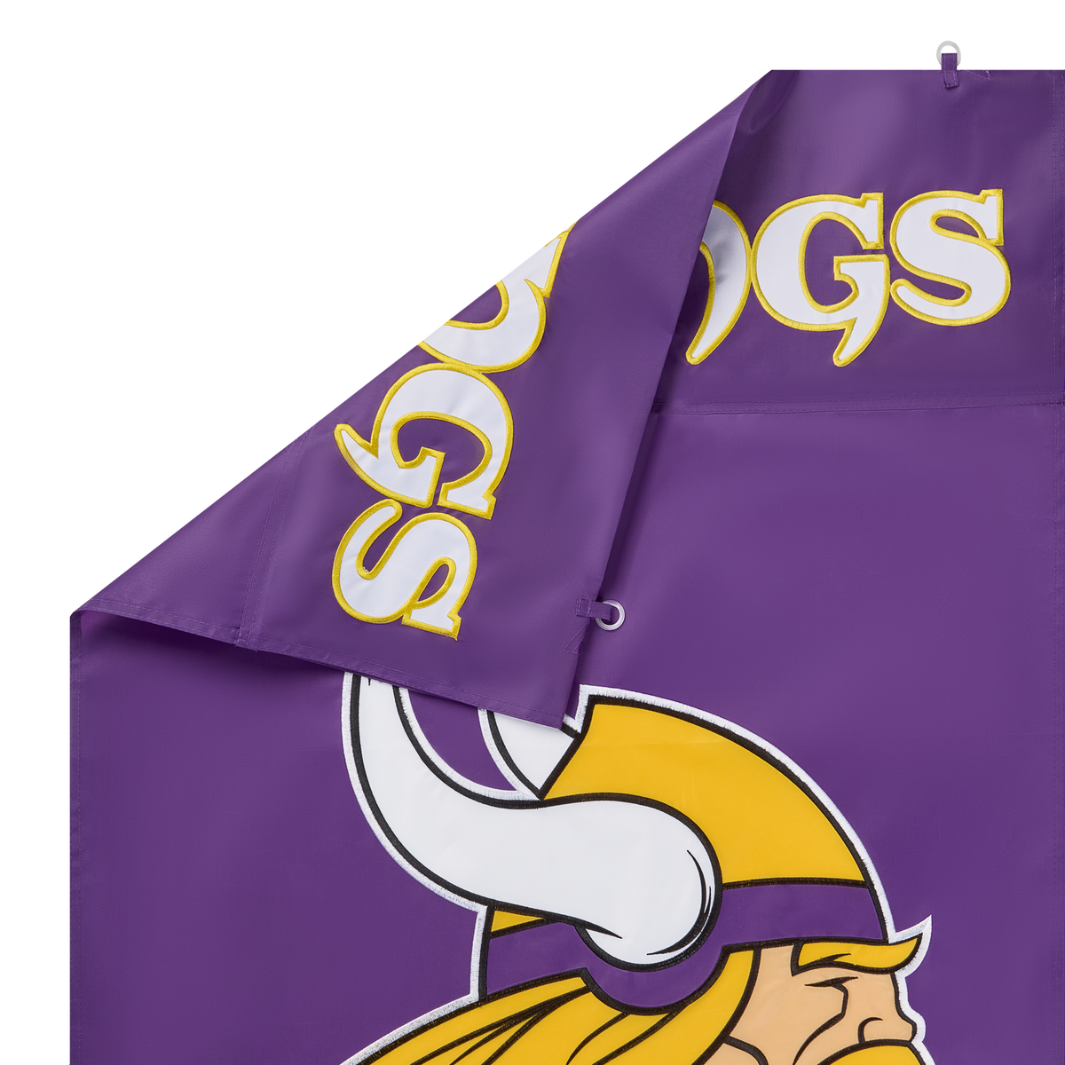 Minnesota Vikings Applique Banner Flag