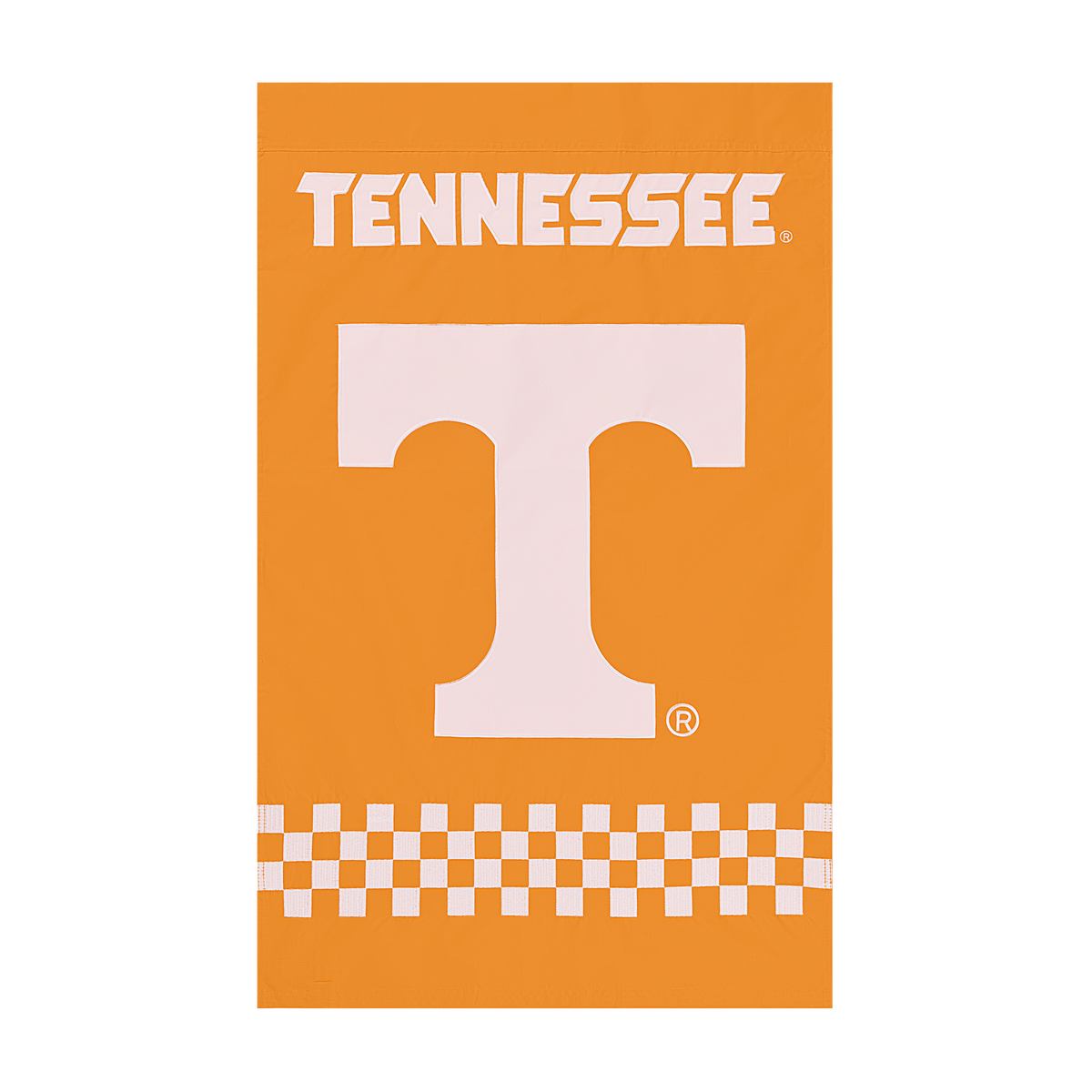 Tennessee Volunteers Applique Banner Flag