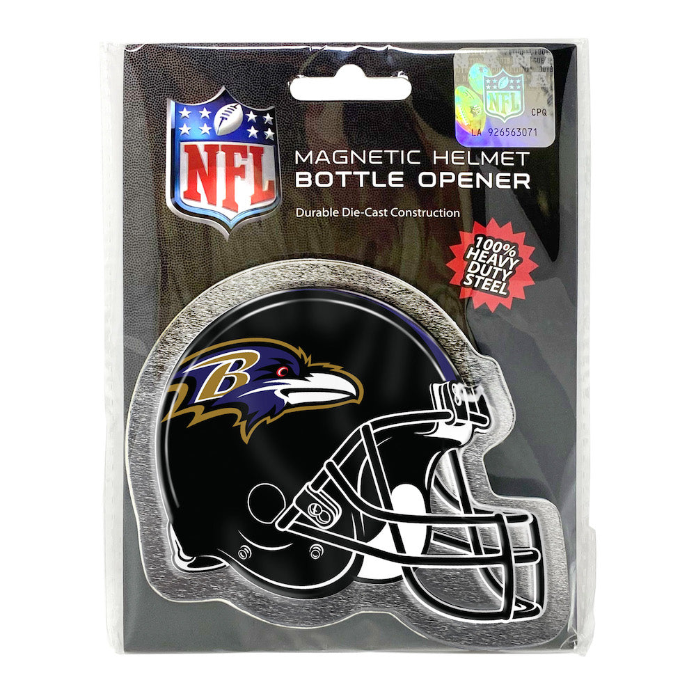 Baltimore Ravens Helmet Bottle Opener