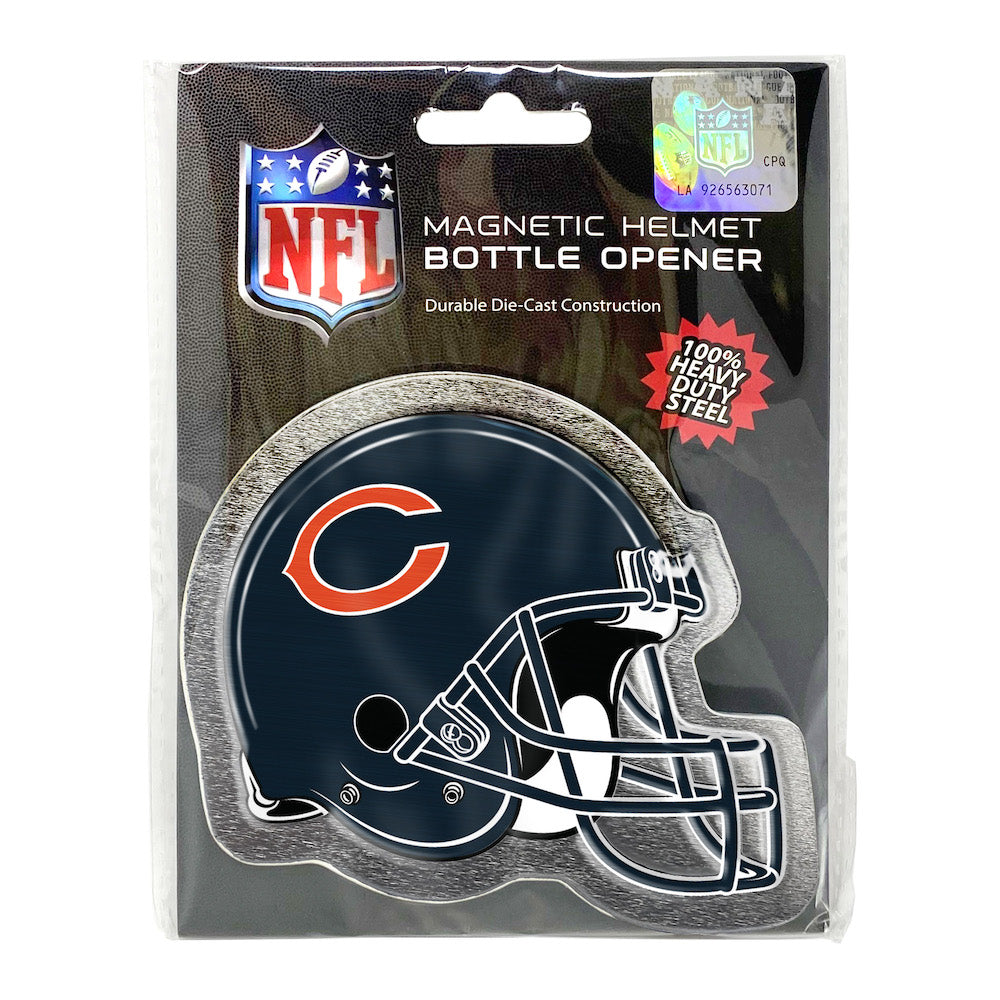 Chicago Bears Helmet Bottle Opener