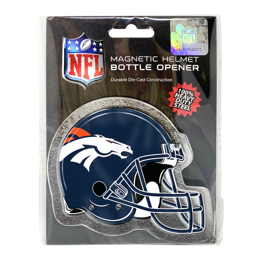 Denver Broncos Helmet Bottle Opener