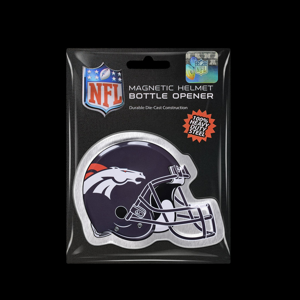 Denver Broncos Helmet Bottle Opener