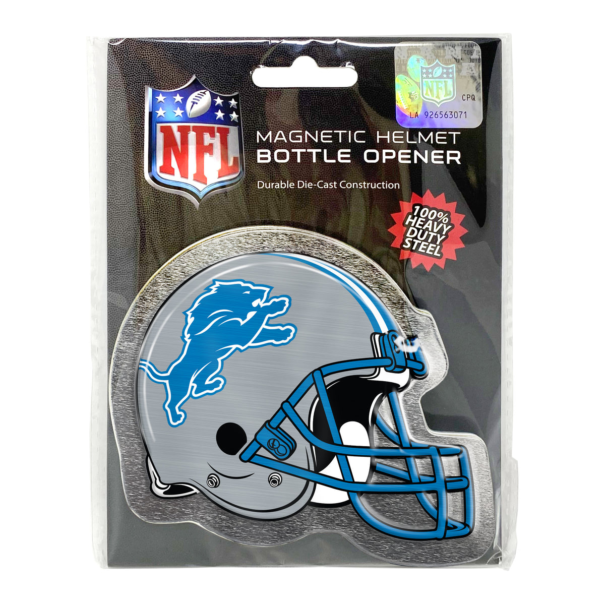 Detroit Lions Helmet Bottle Opener