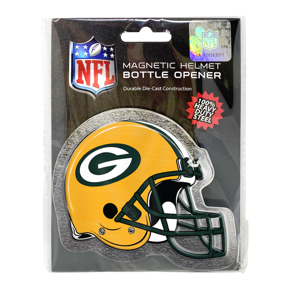 Green Bay Packers Helmet Bottle Opener