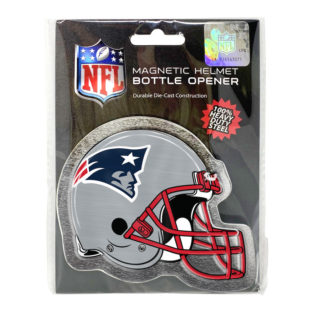 New England Patriots Helmet Bottle Opener