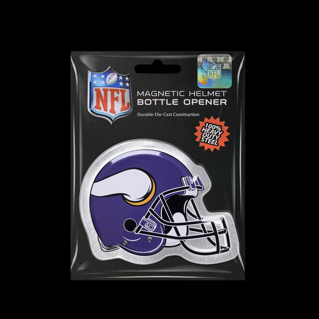 Minnesota Vikings Helmet Bottle Opener