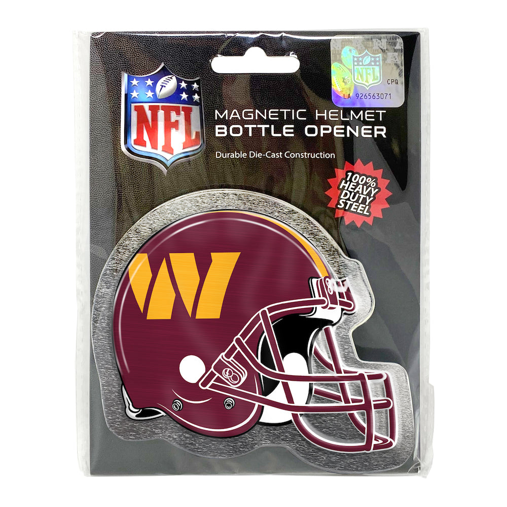 Washington Commanders Helmet Bottle Opener