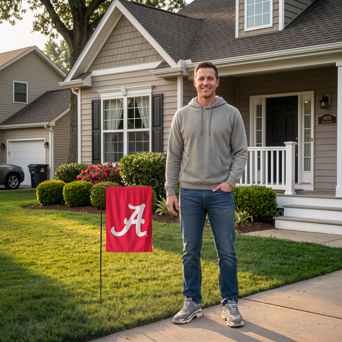 Alabama Crimson Tide Premium Garden Flag