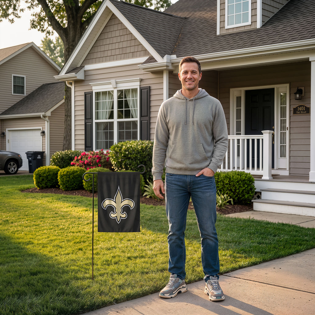 New Orleans Saints Premium Garden Flag