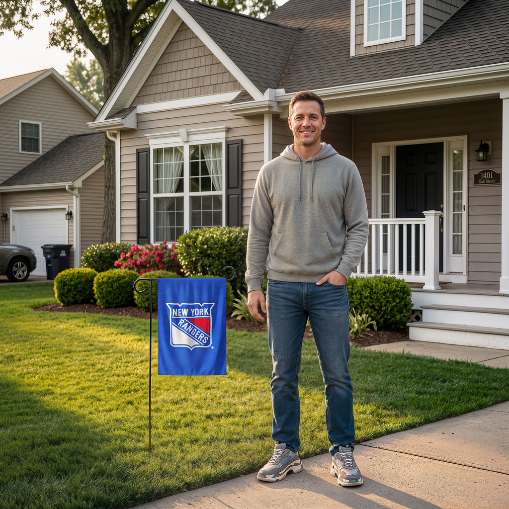 New York Rangers Premium Garden Flag
