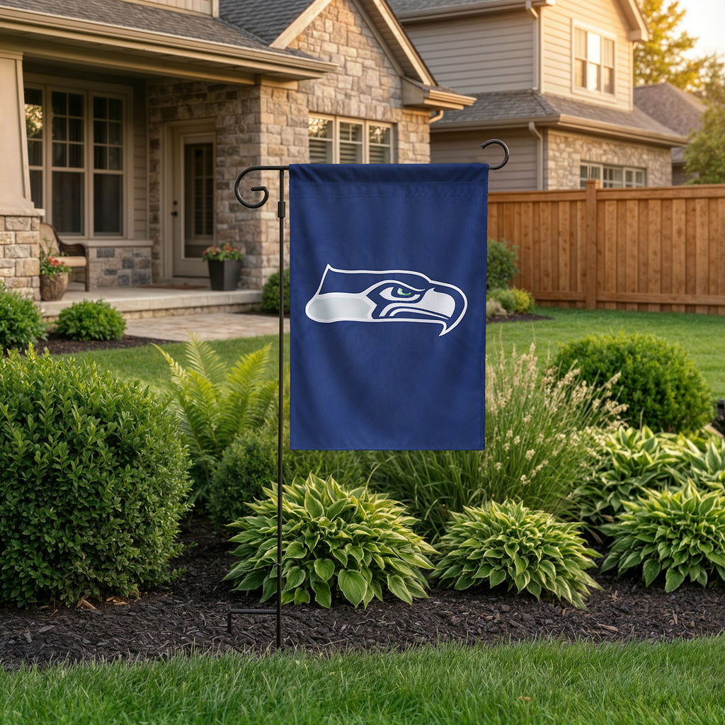 Seattle Seahawks Premium Garden Flag