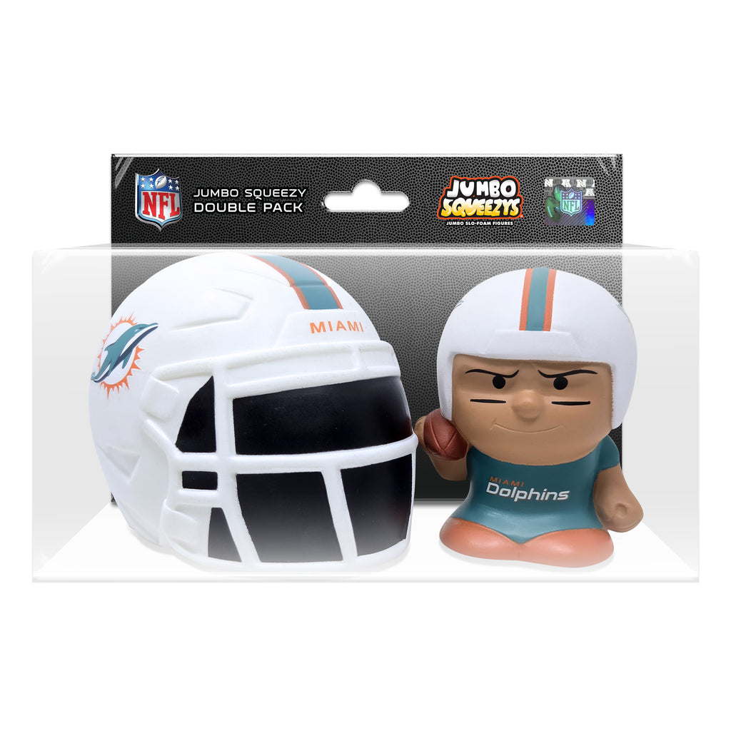 Miami Dolphins Jumbo Squeezy Combo Pack