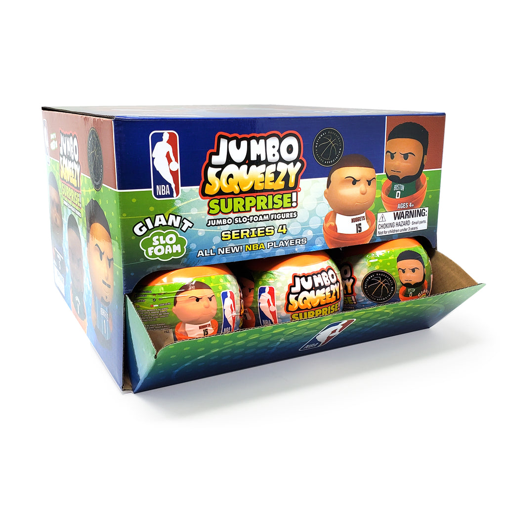NBA Jumbo Squeezy Capsule Display - 18 ct 2025