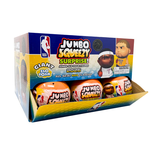 NBA Jumbo Squeezy Capsule Display - 18 ct 2026