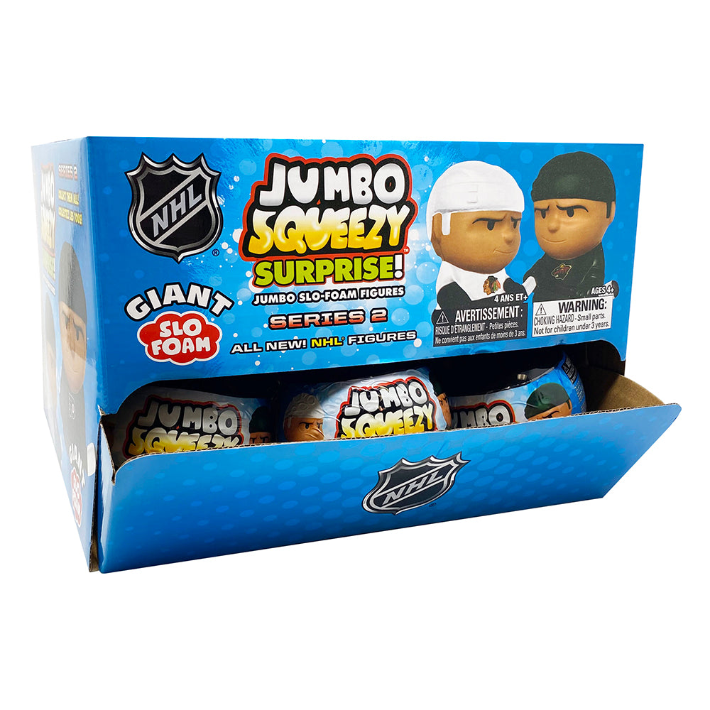 NHL Jumbo Squeezy Capsule Display 2024 - 18 ct