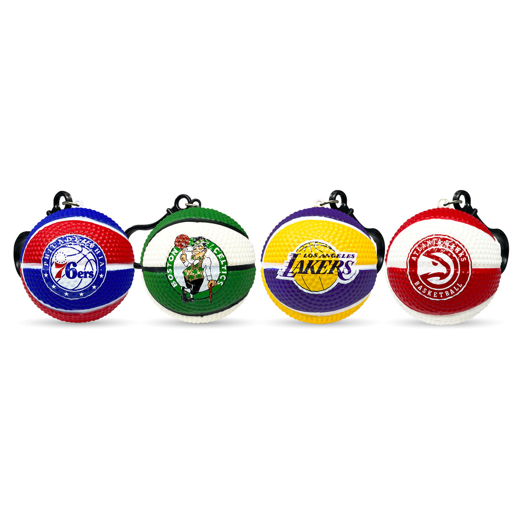 SqueezyMate NBA Basketballs Series 1 Gravity Feed Display - 24ct