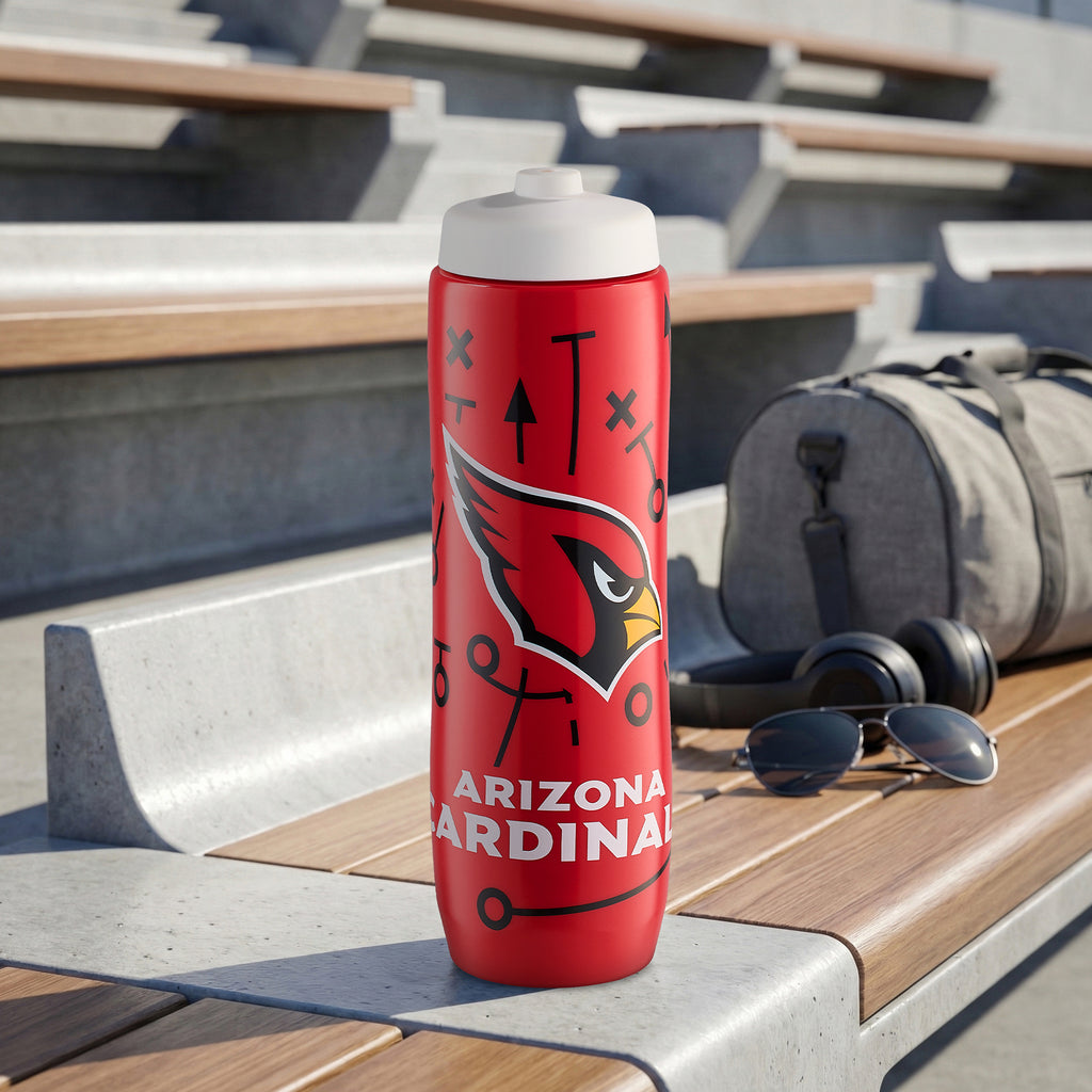 Arizona Cardinals Squeezy Water Bottle