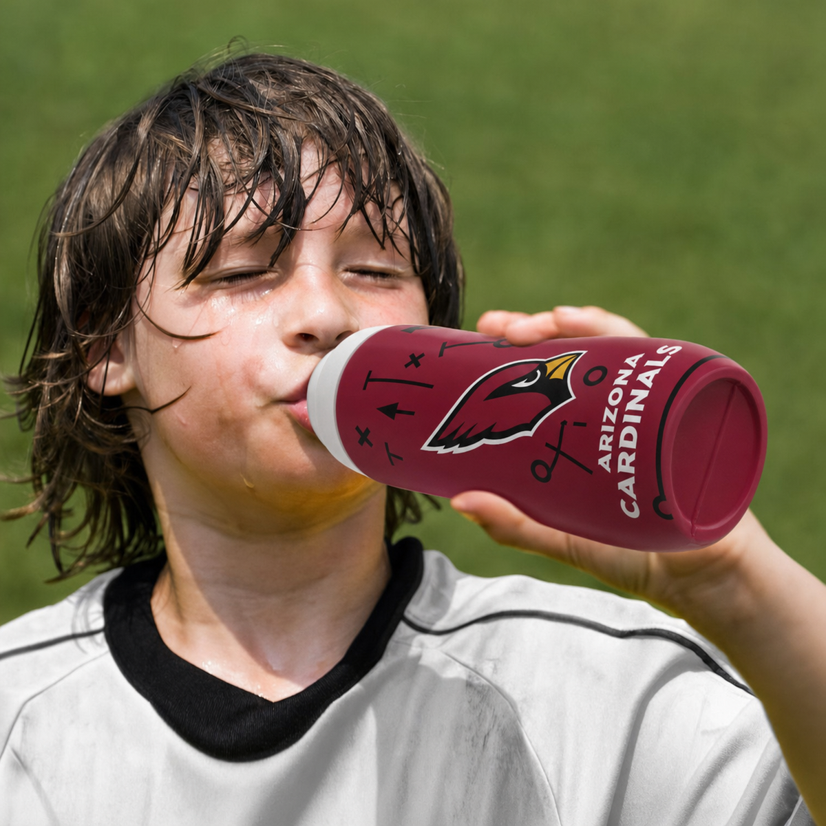 Arizona Cardinals Squeezy Water Bottle
