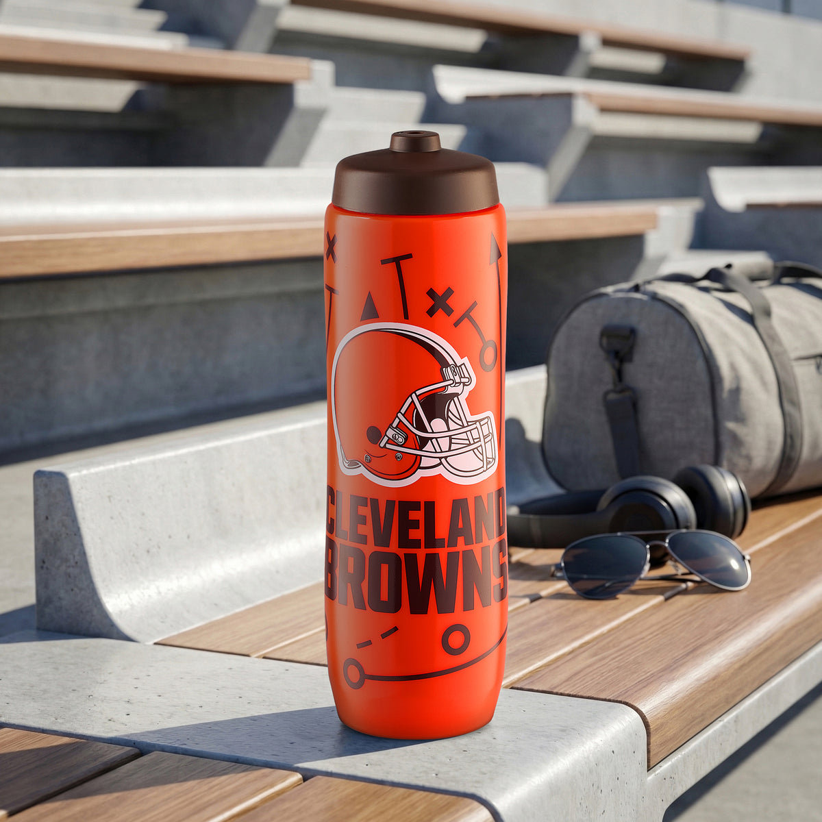 Cleveland Browns Squeezy Water Bottle