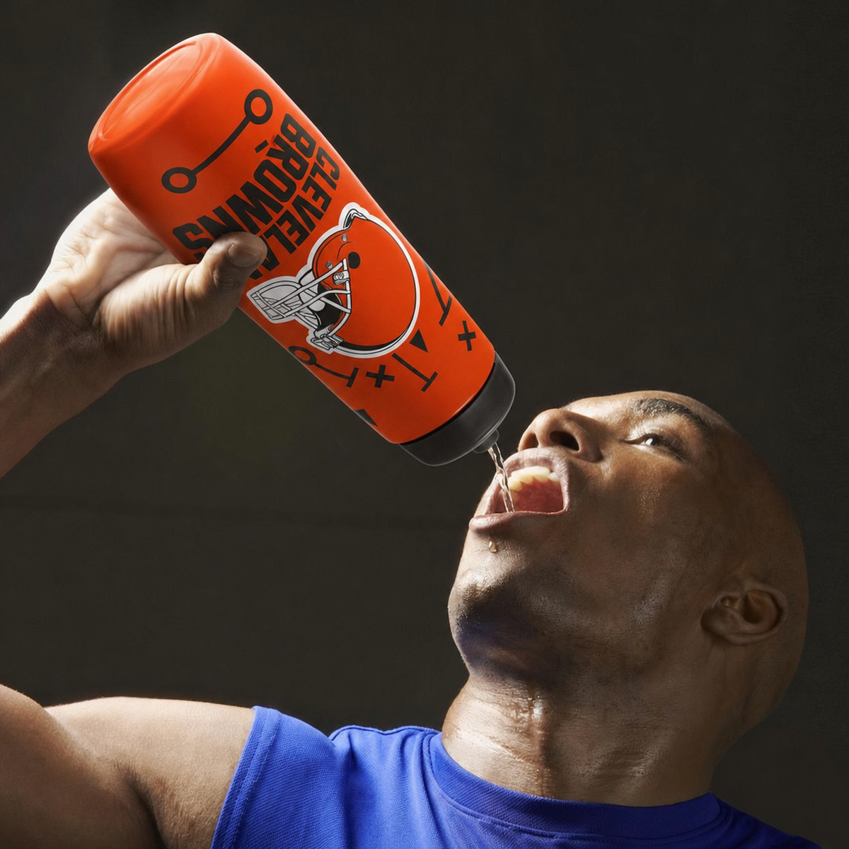 Cleveland Browns Squeezy Water Bottle