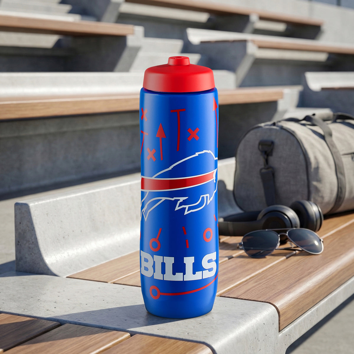 Buffalo Bills Squeezy Water Bottle