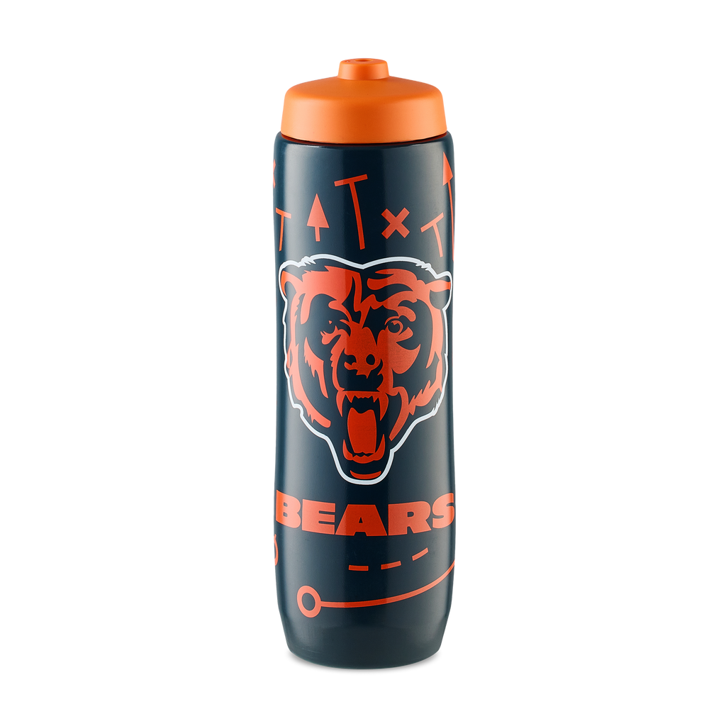 Chicago Bears Squeezy Water Bottle