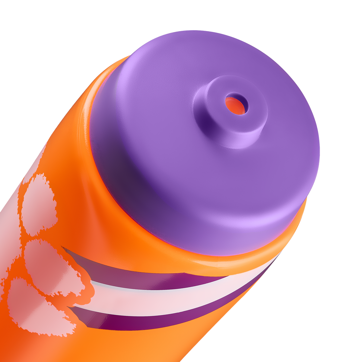 Clemson Squeezy Water Bottle