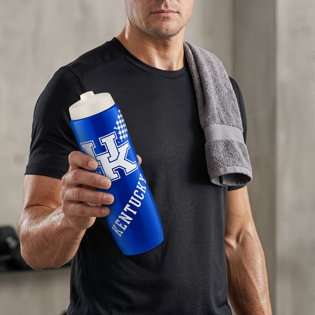 Kentucky Squeezy Water Bottle