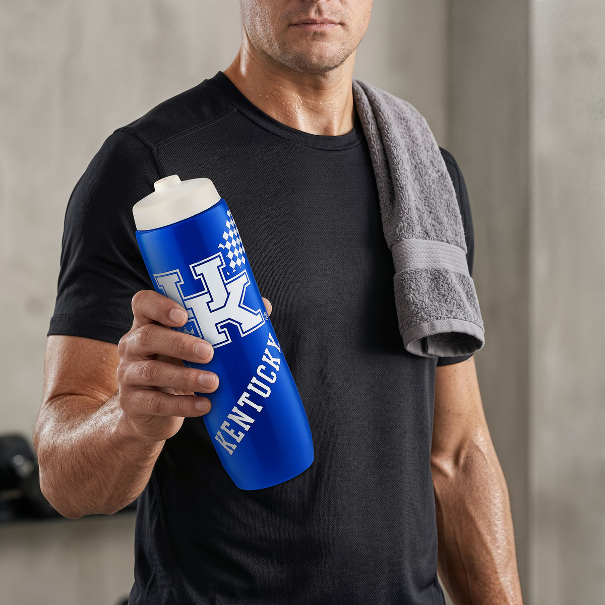 Kentucky Squeezy Water Bottle