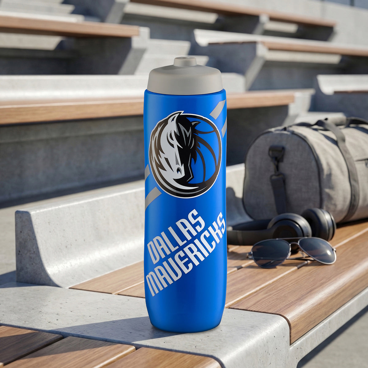 Dallas Mavericks Squeezy Water Bottle