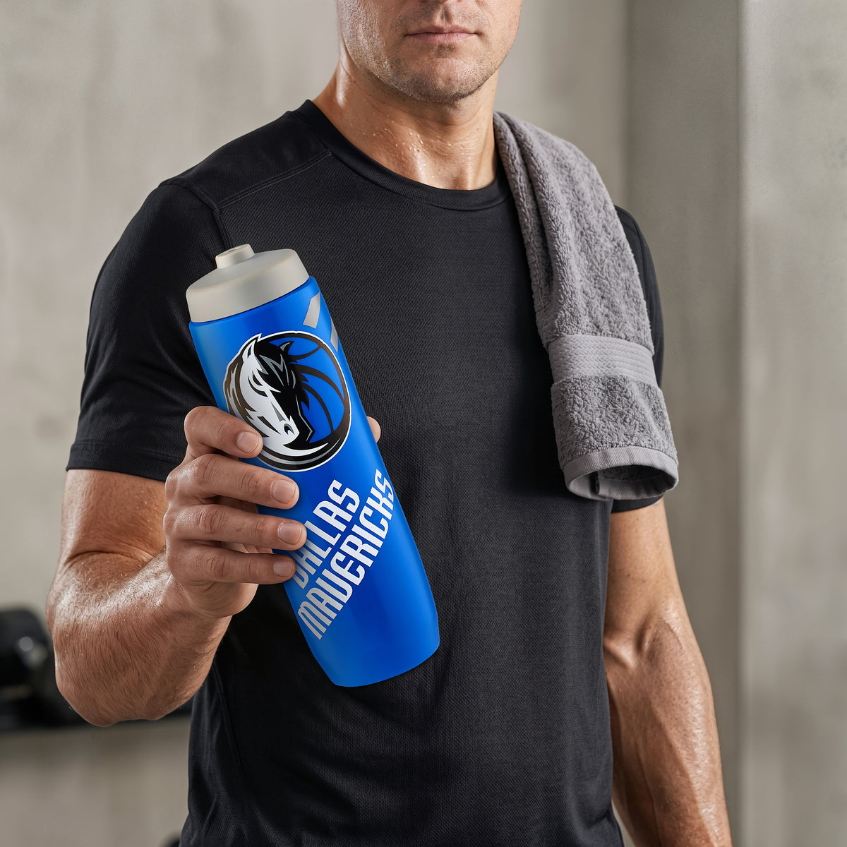 Dallas Mavericks Squeezy Water Bottle