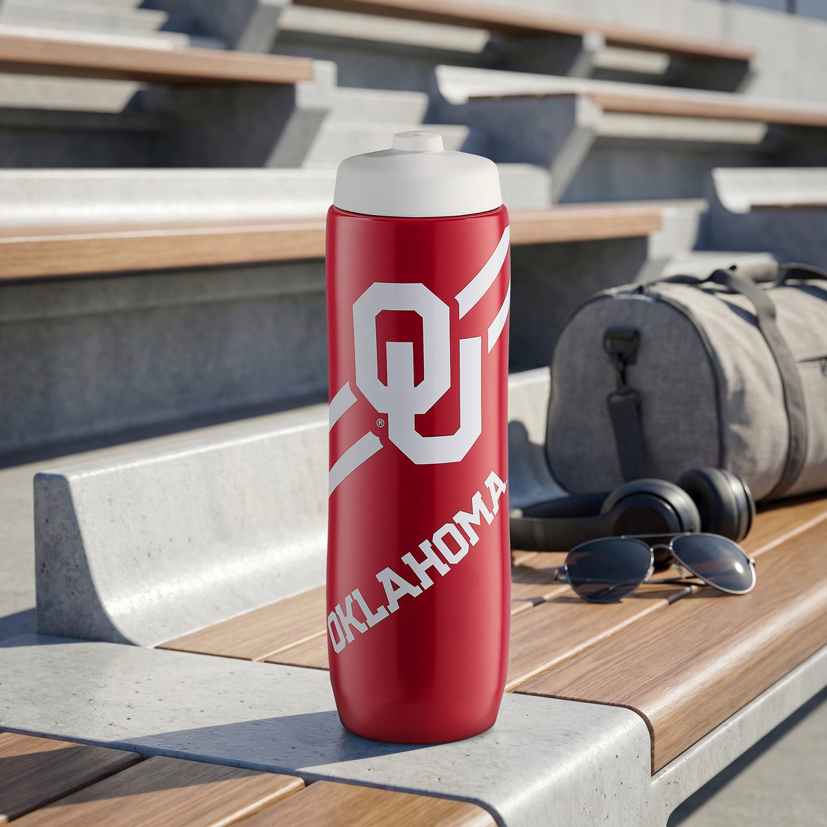 Oklahoma Squeezy Water Bottle