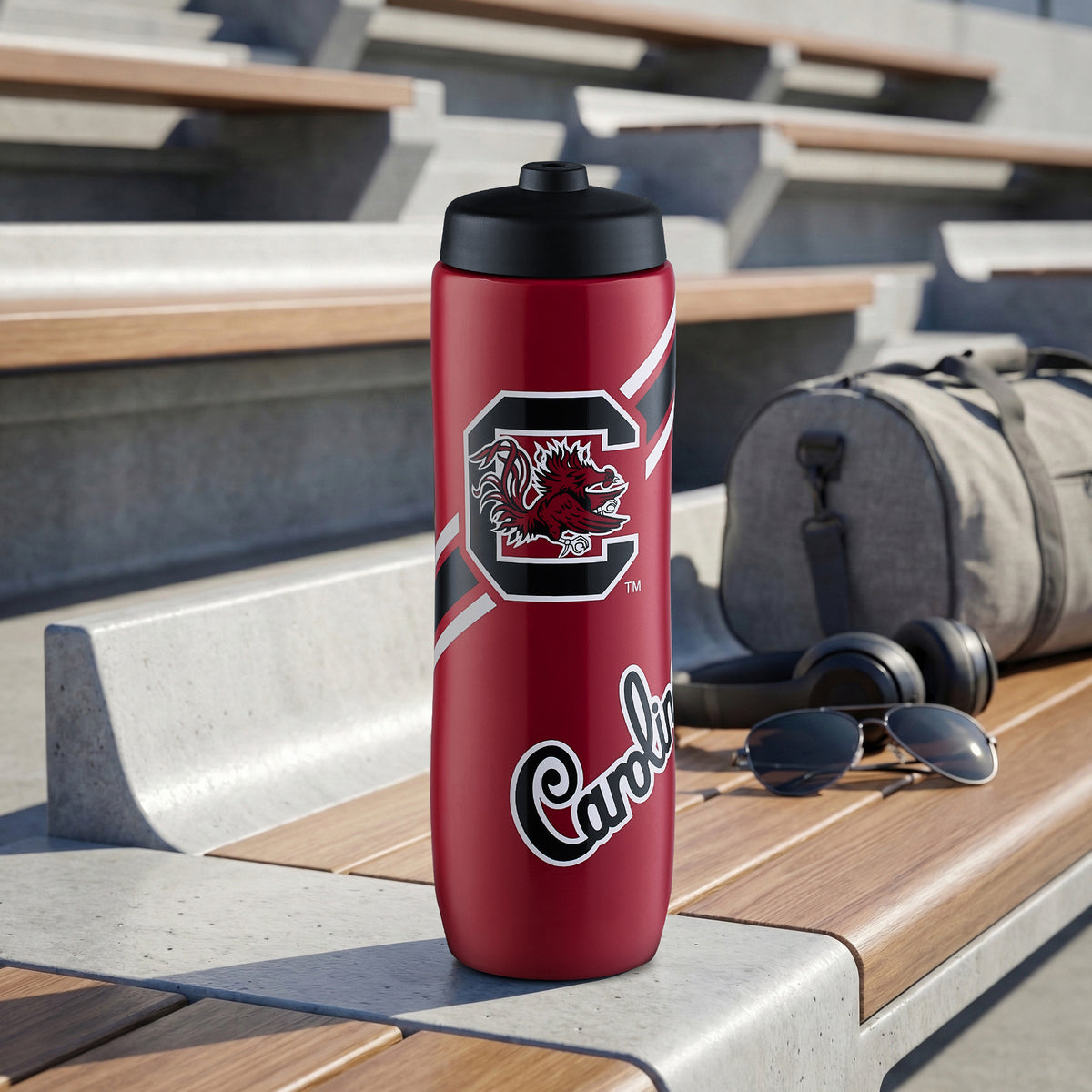 South Carolina Squeezy Water Bottle