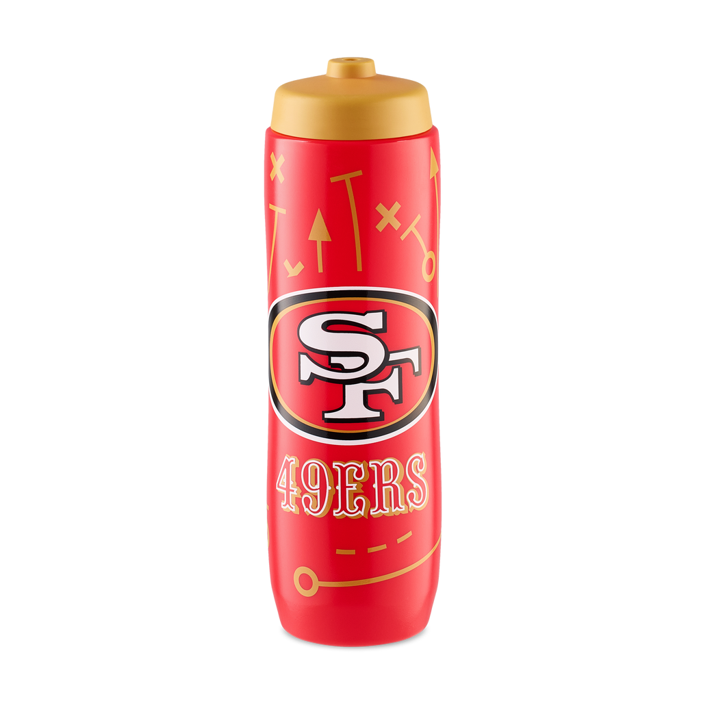 San Francisco 49ers Squeezy Water Bottle