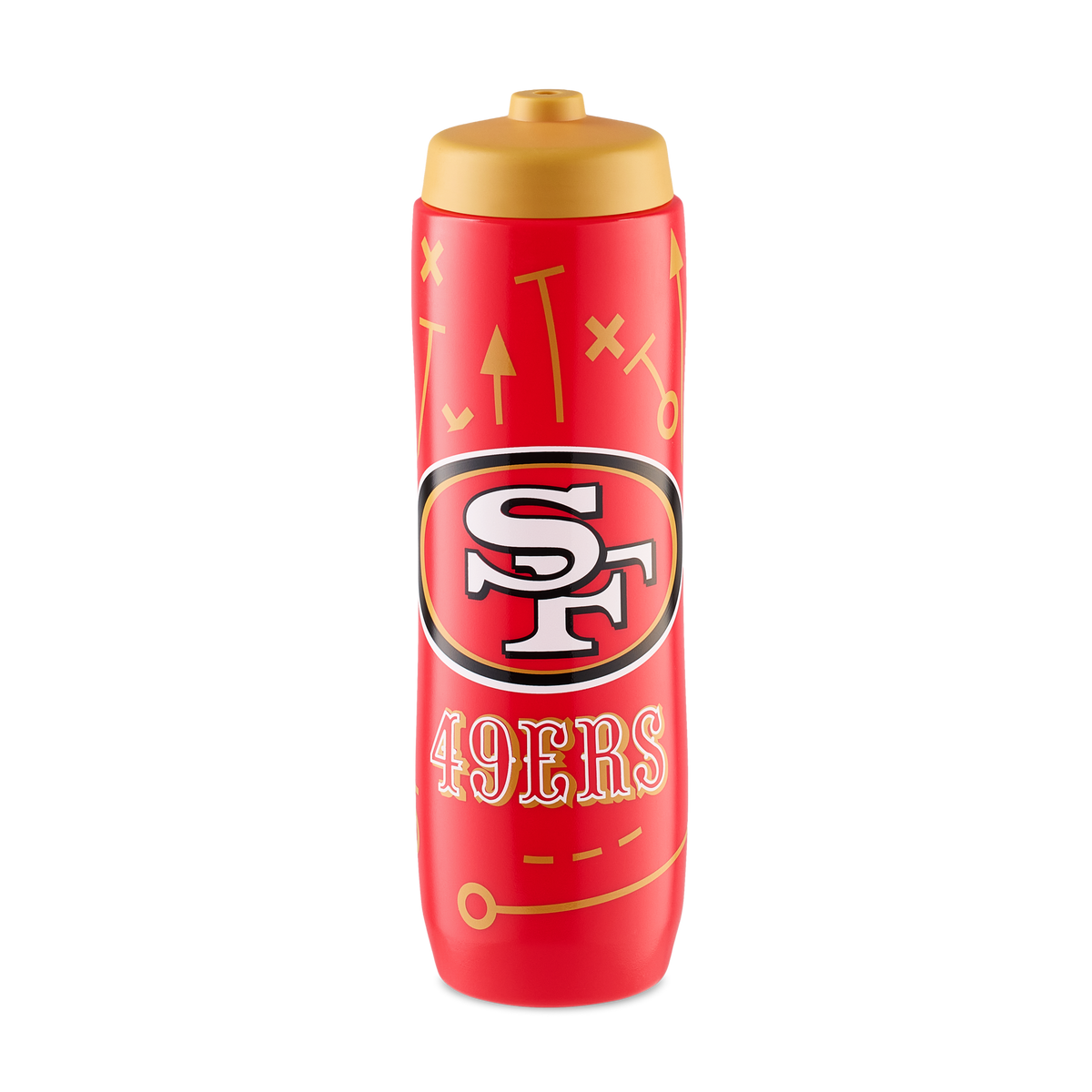 San Francisco 49ers Squeezy Water Bottle