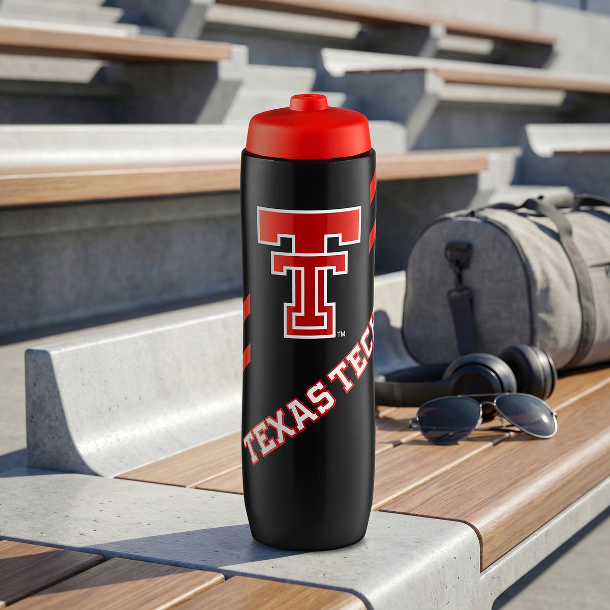 Texas Tech Squeezy Water Bottle