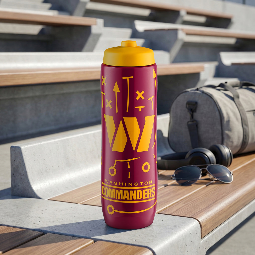 Washington Commanders Squeezy Water Bottle