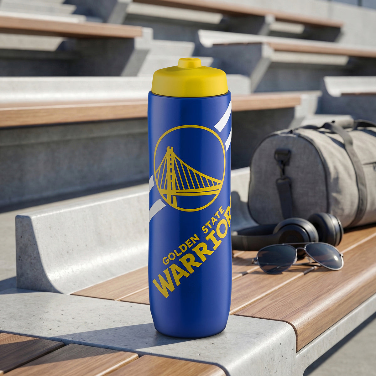 Golden State Warriors Squeezy Water Bottle