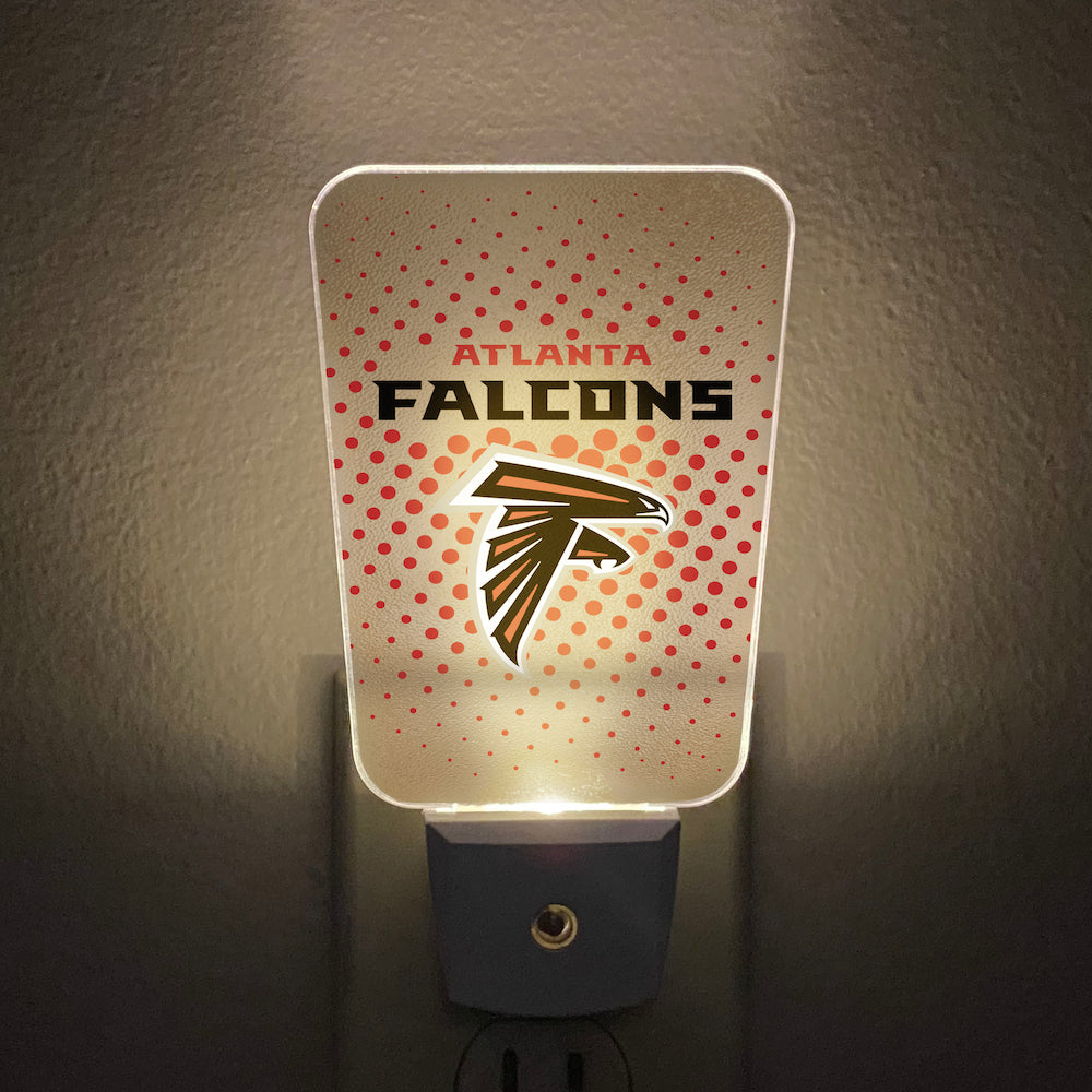 Atlanta Falcons Team Frosted Night Light