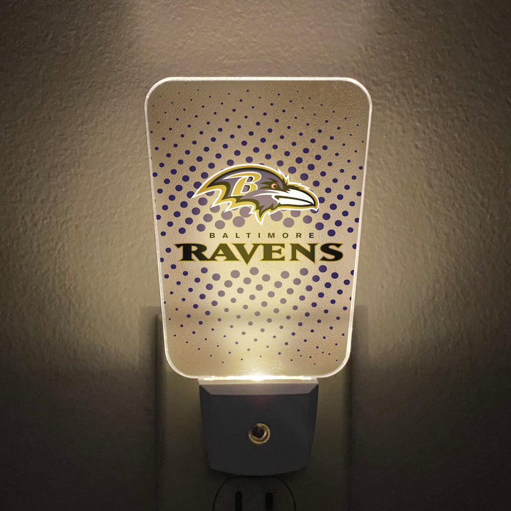 Baltimore Ravens Team Frosted Night Light