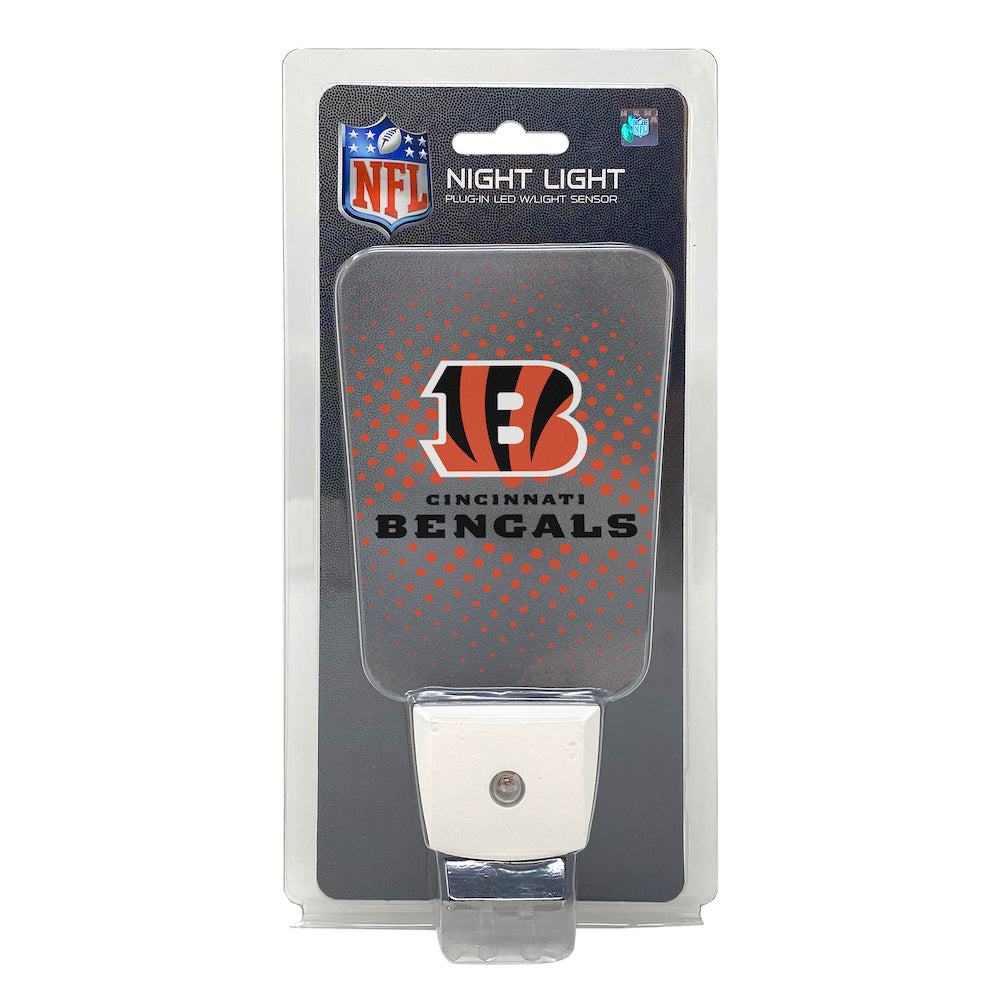 Cincinnati Bengals Team Frosted Night Light