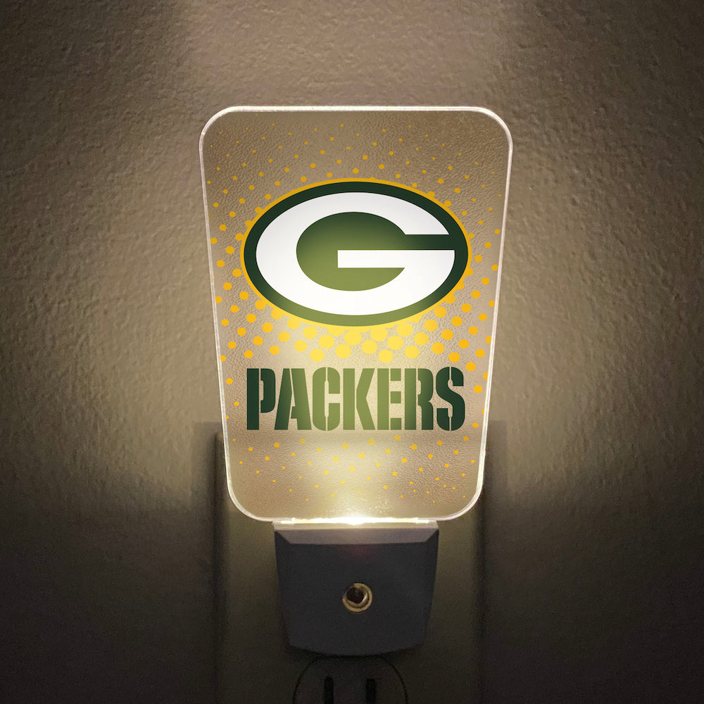 Green Bay Packers Team Frosted Night Light