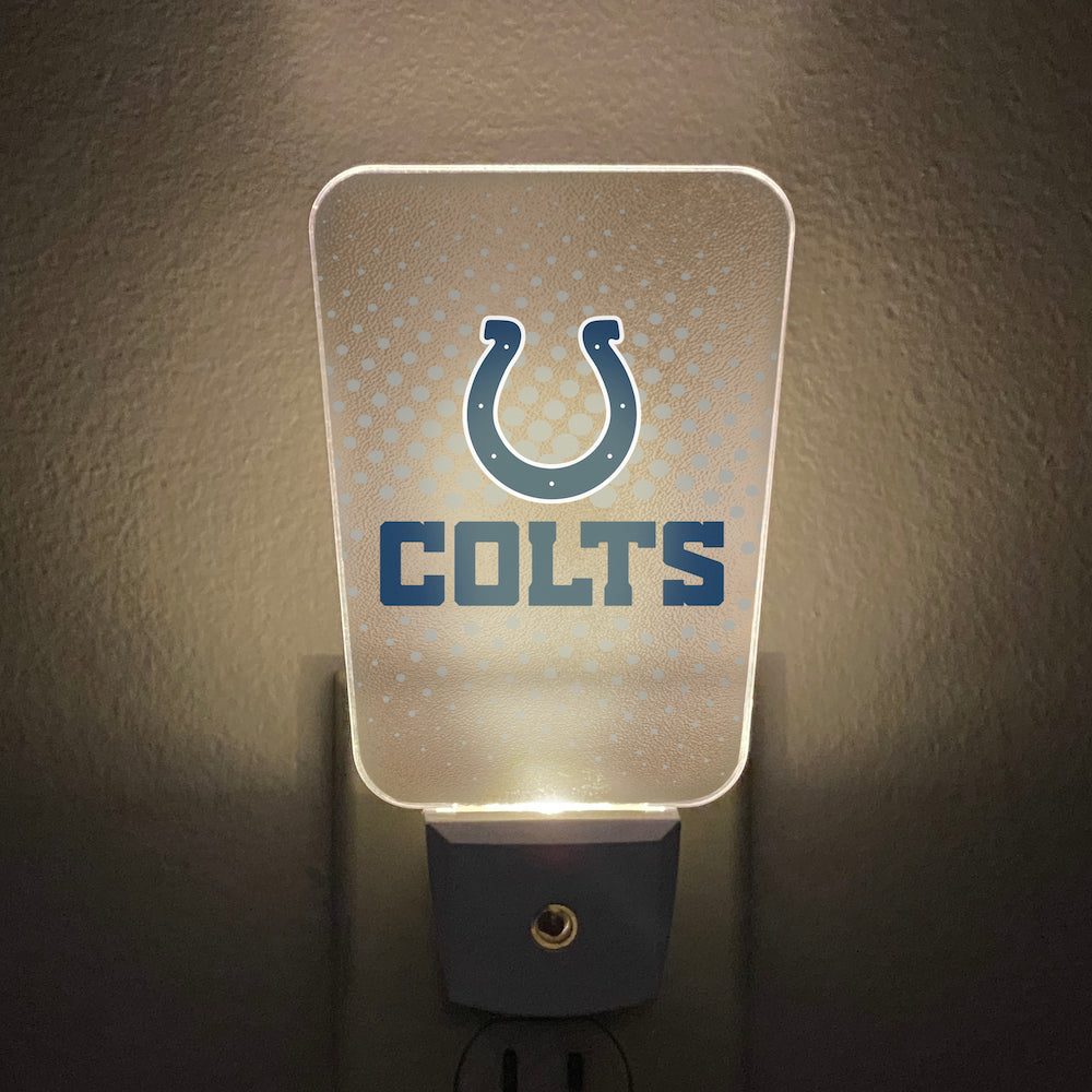 Indianapolis Colts Team Frosted Night Light
